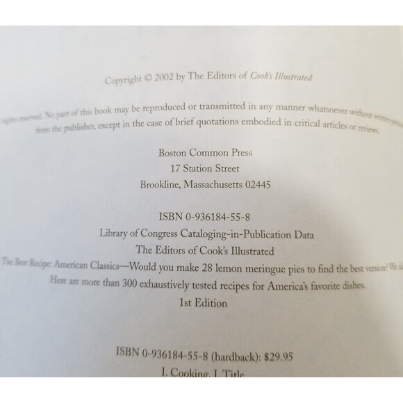 American Classics by Editors of Cooks Illustrated - Picture 8 of 10